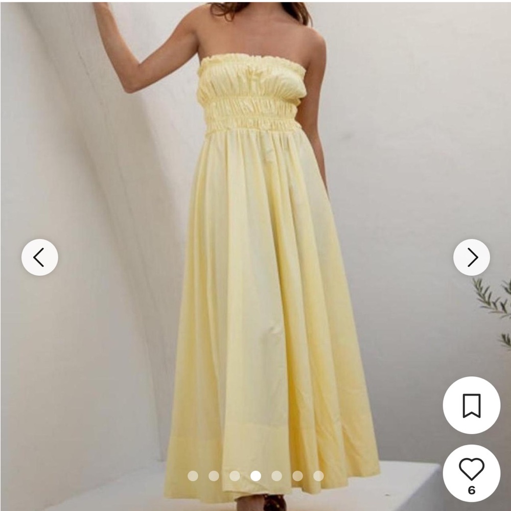 VRG GRL Summer In Capri Midi Dress